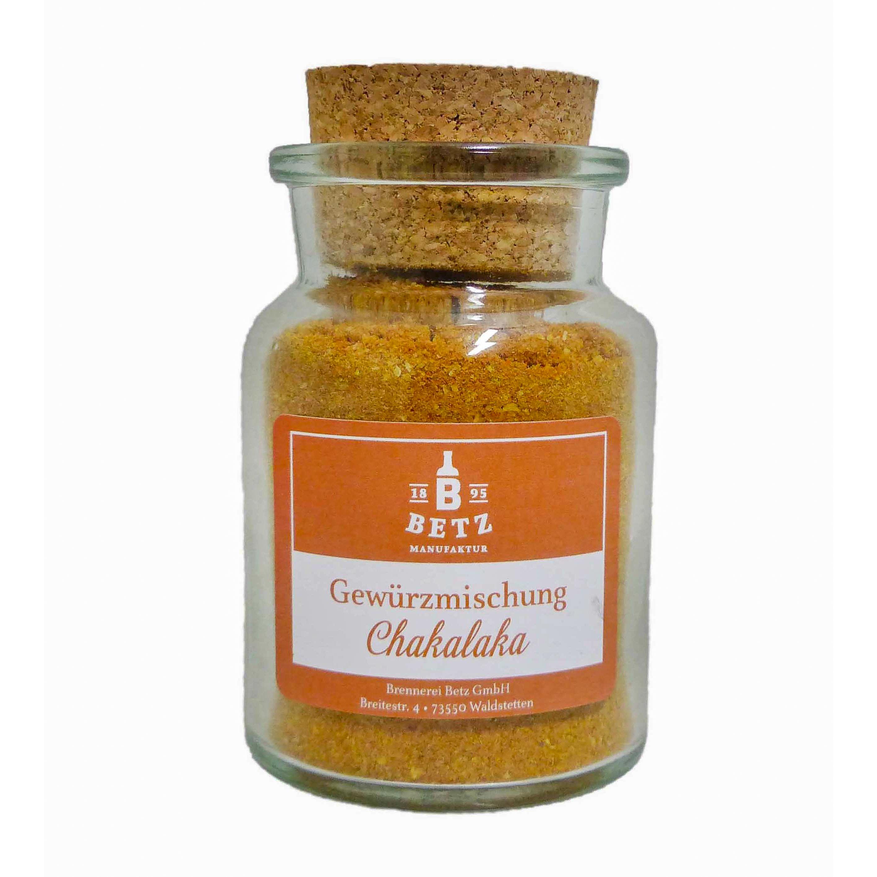 Chakalaka Gew�rzmischung im Korkenglas, 85 g