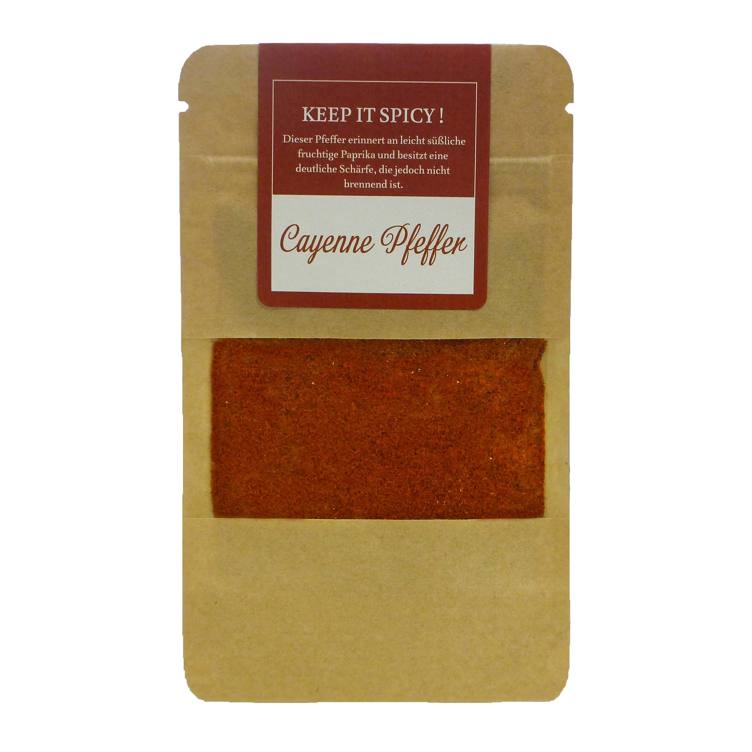 Cayennepfeffer in Mailingt�te, 5 g