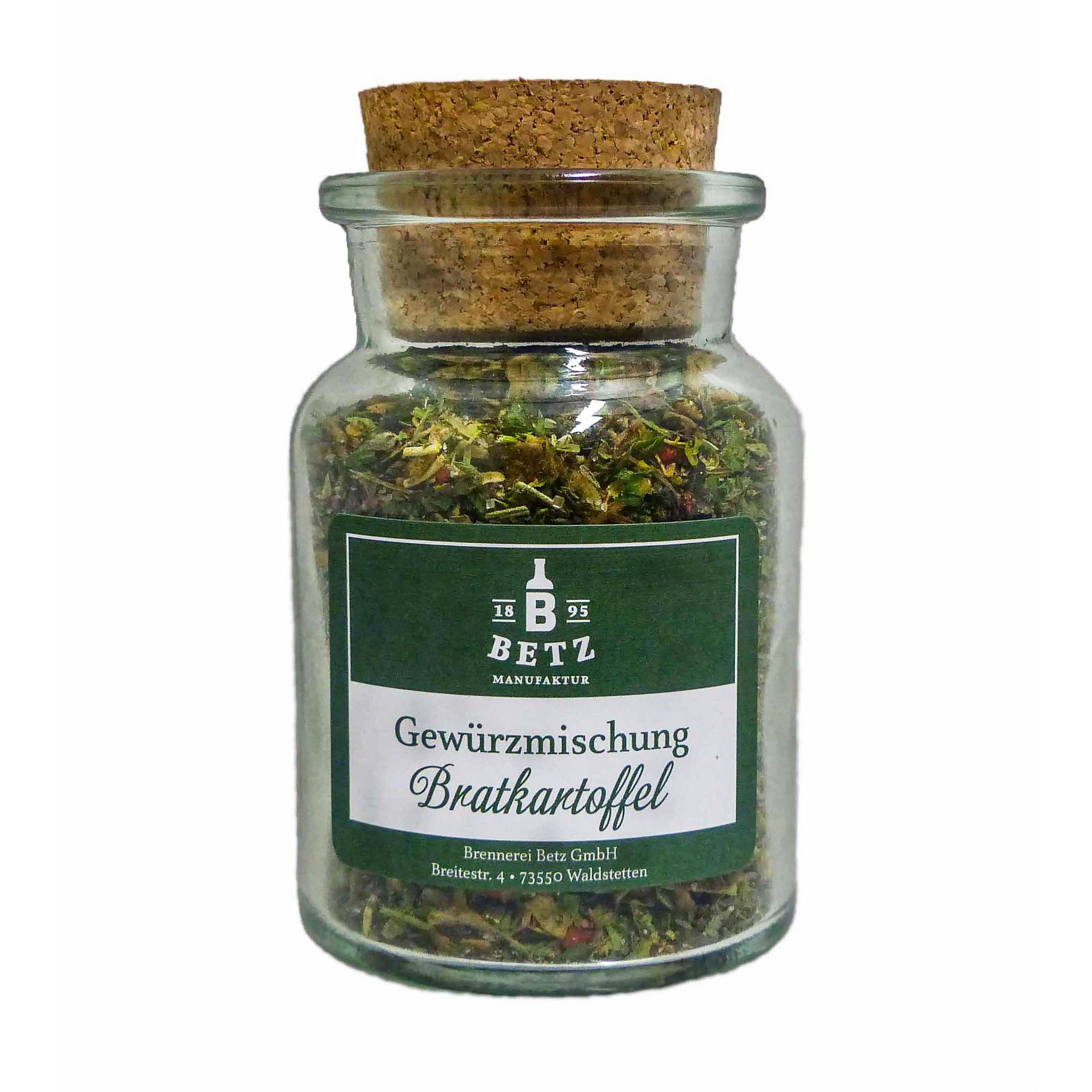 Bratkartoffel Gewürzmischung im Korkenglas, 50 g