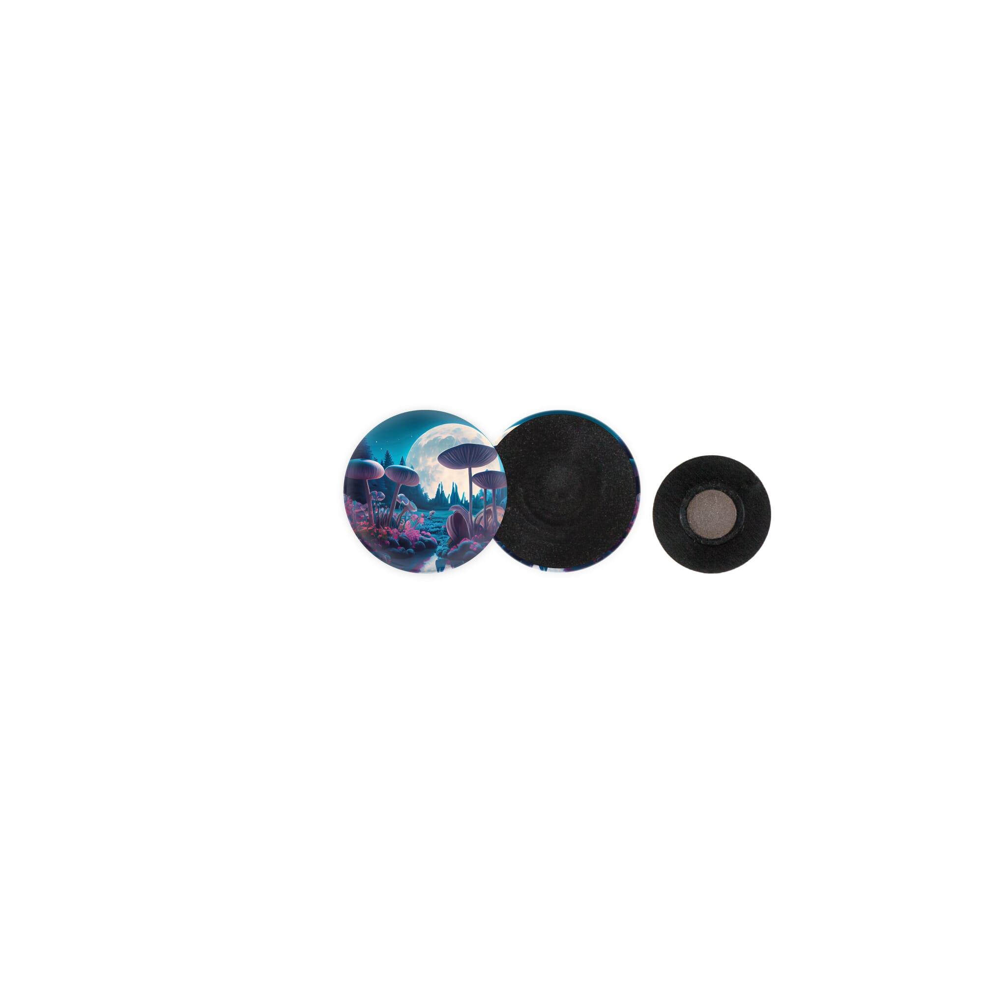 Metallbutton 31mm mit Textilienmagnet