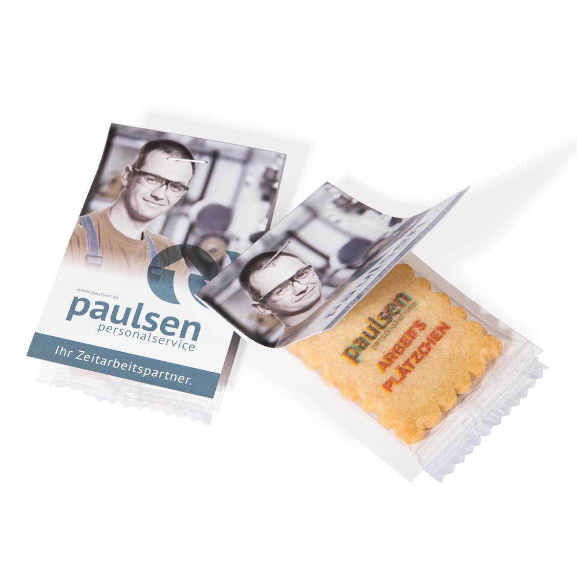 4-farbig bedruckter Vanille-Butterkeks